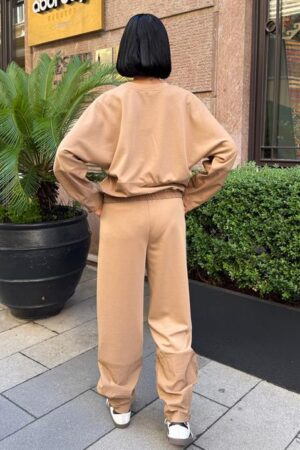 Beige Sport Casual Jogger Set - Brand: Sobe Istanbul - Women & Kids, Baby Clothes Wholesale - Globality Store