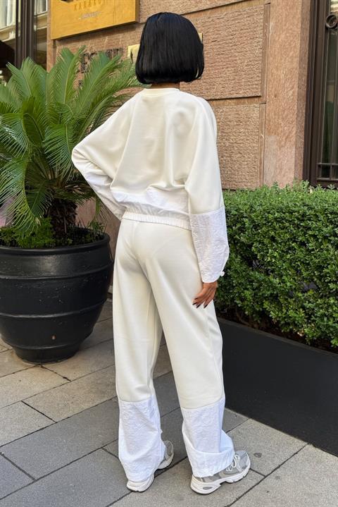 White Casual Sport Set