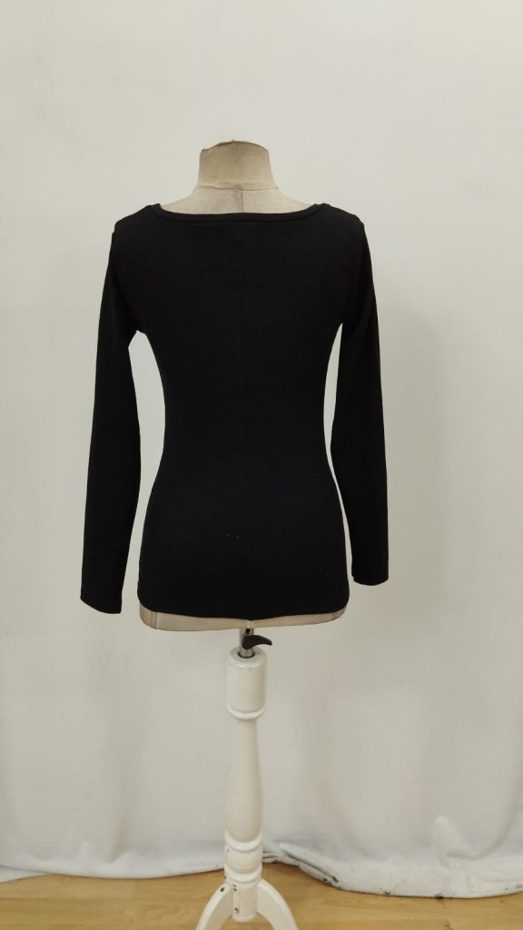 Slim Fit Square Neck Blouse