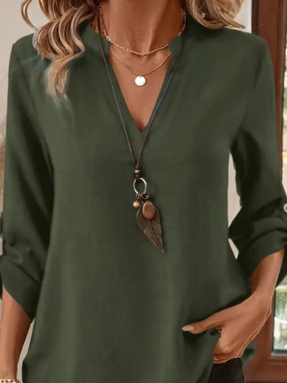 Casual Elegant Modest Blouse