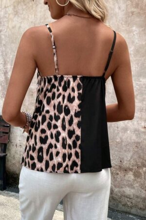 Black Casual Sexy Blouse With Animal Print - Brand: Janes - Women & Kids, Baby Clothes Wholesale - Globality Store
