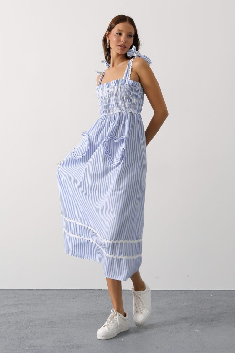 Casual Cute Preppy A-Line Dress