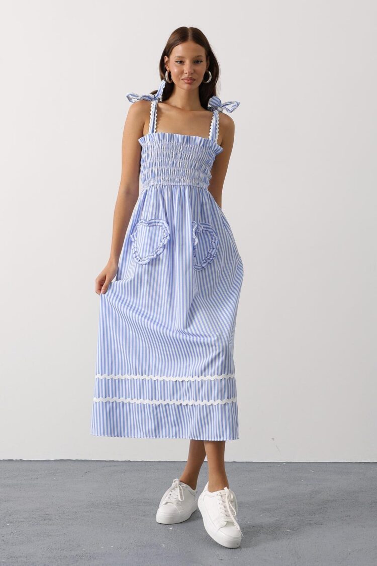 Casual Cute Preppy A-Line Dress