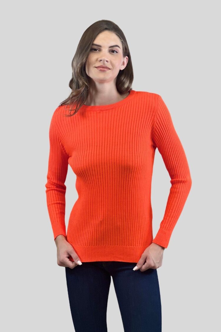 Striped Casual Elegant Sweater For Fall Winter