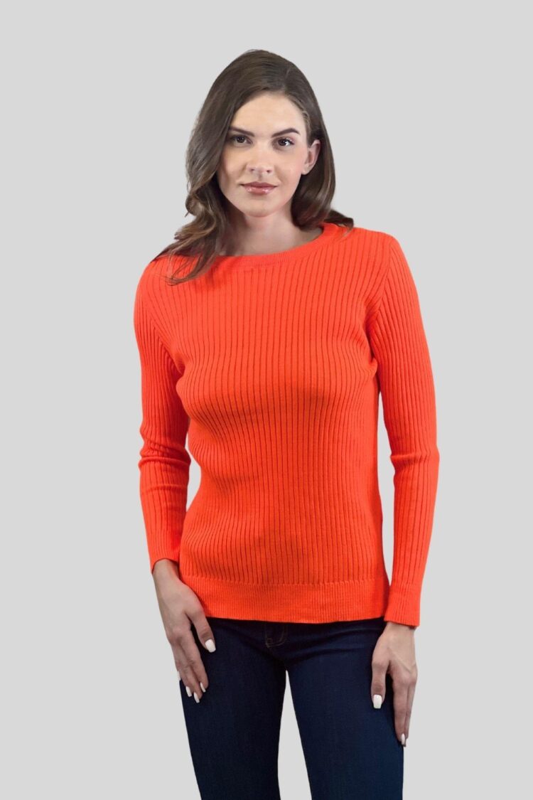 Striped Casual Elegant Sweater For Fall Winter