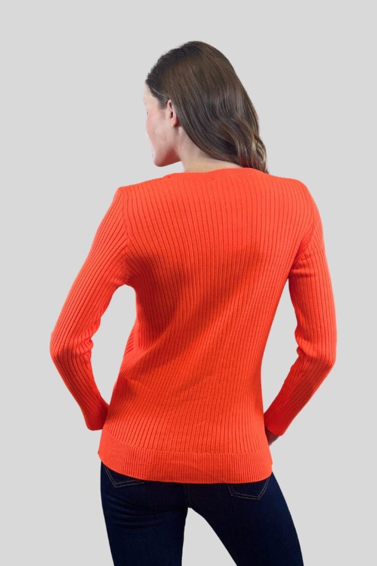 Striped Casual Elegant Sweater For Fall Winter