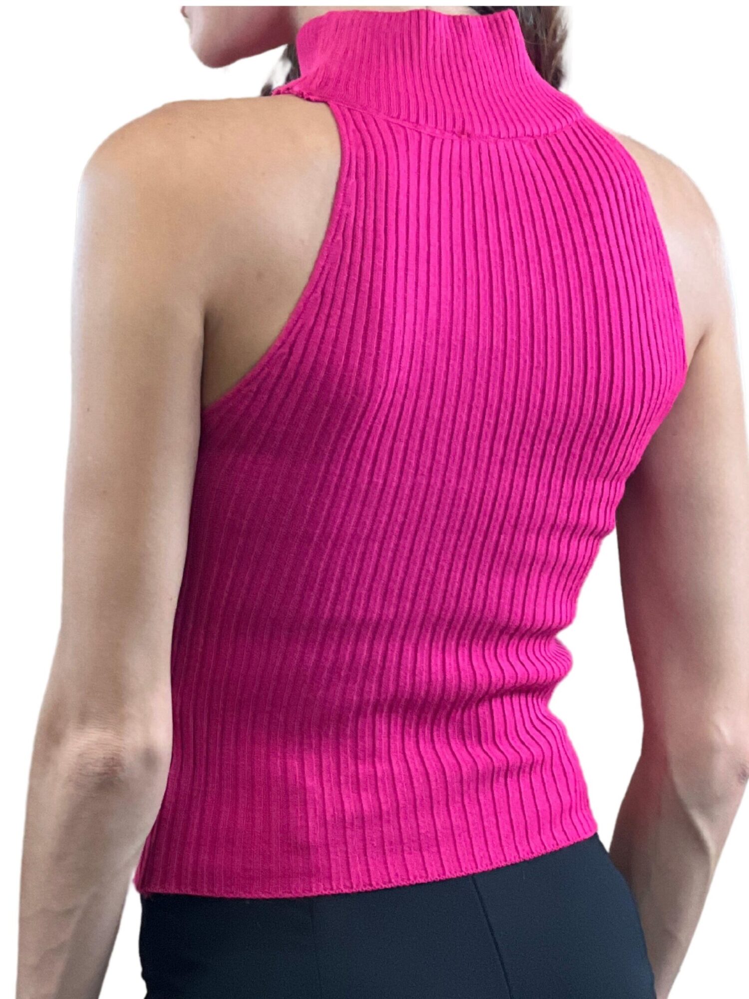 Sweater With Halter Neck And Cap Sleeves - Brand: MISS POEM - Women & Kids, Baby Clothes Wholesale - Globality Store