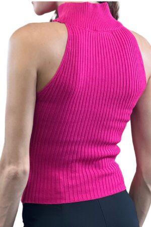 Sweater With Halter Neck And Cap Sleeves - Brand: MISS POEM - Women & Kids, Baby Clothes Wholesale - Globality Store