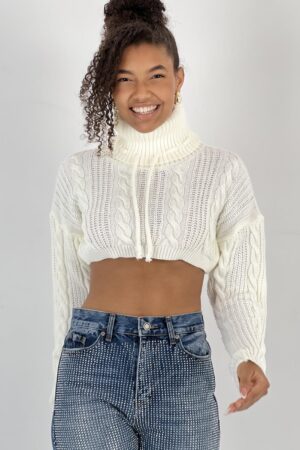 White Casual Sexy Streetwear Boho Crop Top - Brand: MISS POEM - Women & Kids, Baby Clothes Wholesale - Globality Store