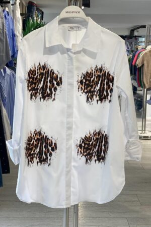 White Casual Streetwear Elegant Shirt - Brand: MISS POEM - Women & Kids, Baby Clothes Wholesale - Globality Store