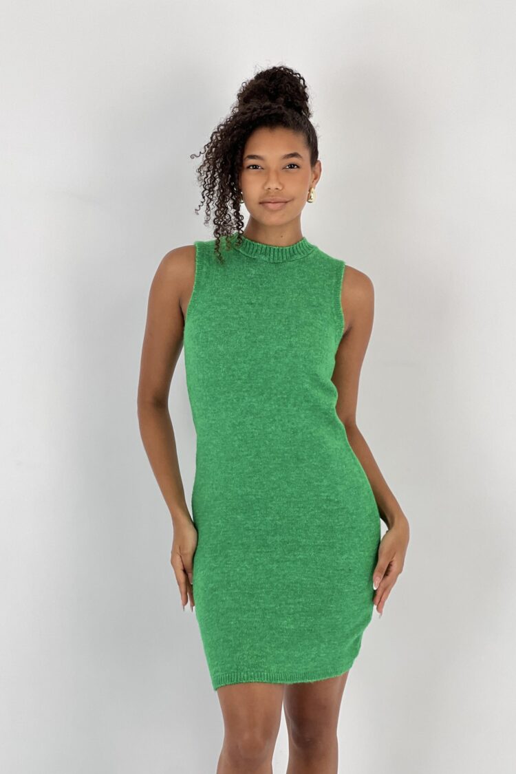 Green Bodycon Cap Sleeve Mini Dress - Brand: MISS POEM - Women & Kids, Baby Clothes Wholesale - Globality Store