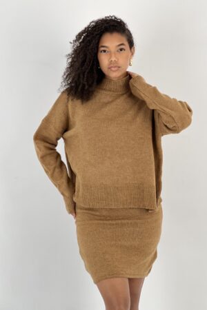 Brown Elegant Casual Set - Brand: MISS POEM - Women & Kids, Baby Clothes Wholesale - Globality Store