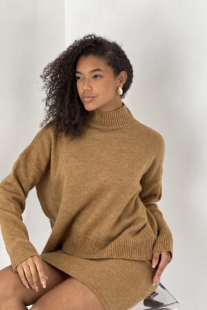 Brown Elegant Casual Set - Brand: MISS POEM - Women & Kids, Baby Clothes Wholesale - Globality Store