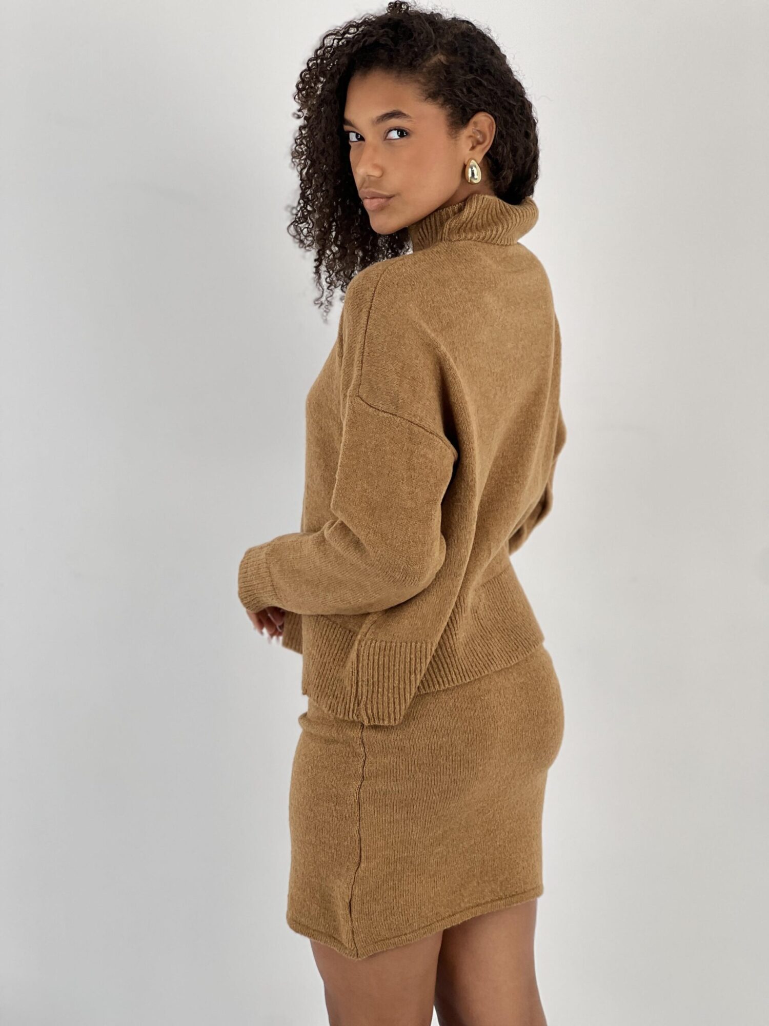 Brown Elegant Casual Set - Brand: MISS POEM - Women & Kids, Baby Clothes Wholesale - Globality Store