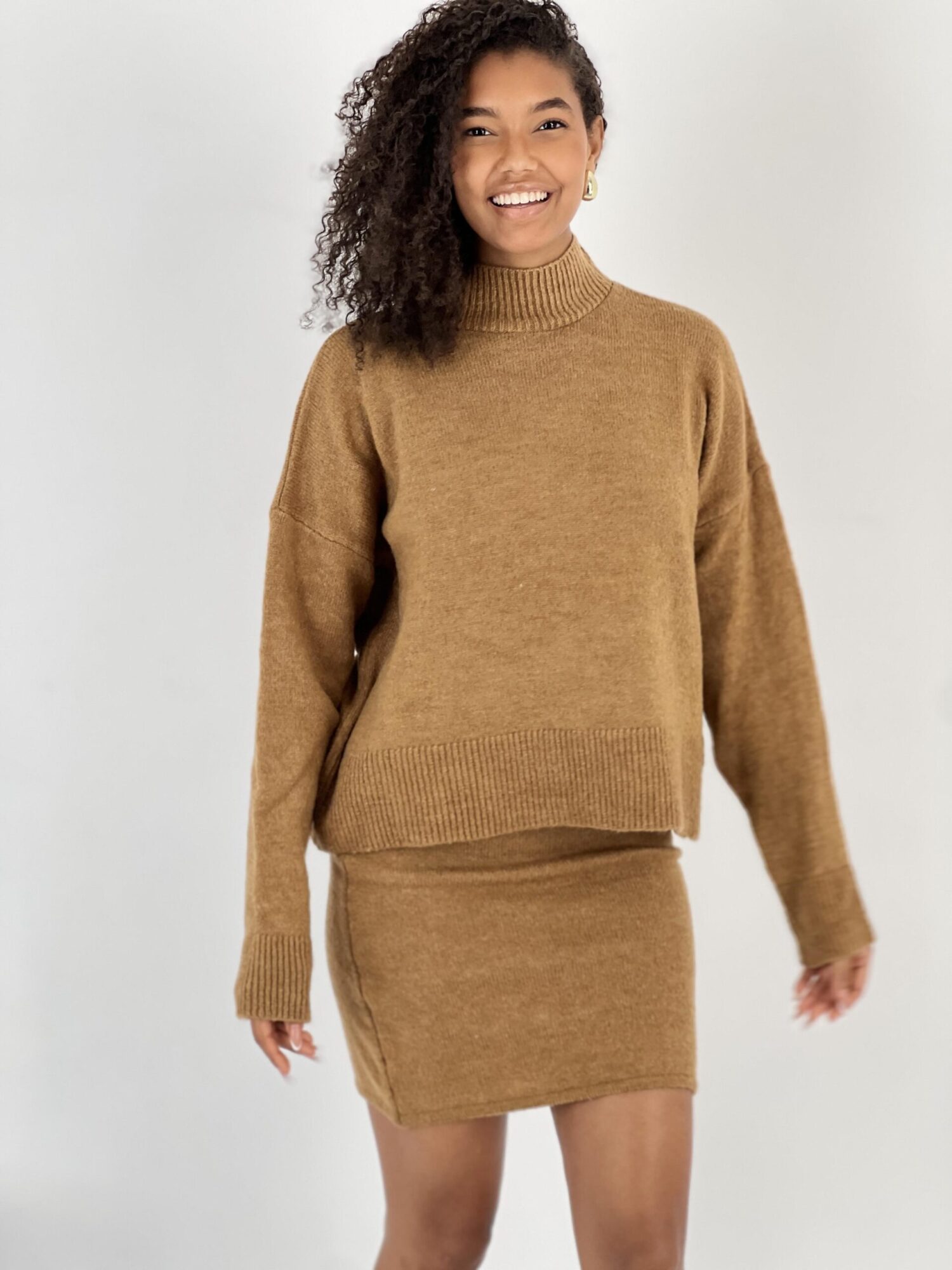 Brown Elegant Casual Set - Brand: MISS POEM - Women & Kids, Baby Clothes Wholesale - Globality Store