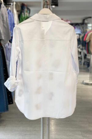 White Casual Streetwear Buttoned Shirt - Brand: MISS POEM - Women & Kids, Baby Clothes Wholesale - Globality Store