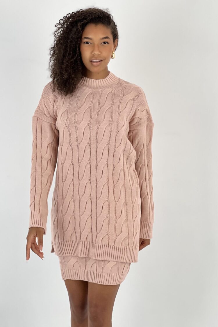 Pink Elegant Casual Set - Brand: MISS POEM - Women & Kids, Baby Clothes Wholesale - Globality Store