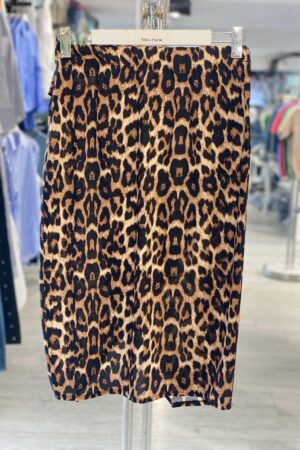 Leopard Print Wrap Midi Skirt High Waist - Brand: MISS POEM - Women & Kids, Baby Clothes Wholesale - Globality Store