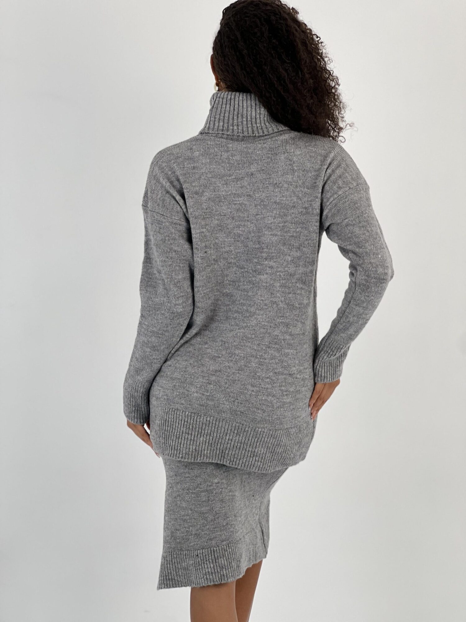 Grey Elegant Casual Set - Brand: MISS POEM - Women & Kids, Baby Clothes Wholesale - Globality Store