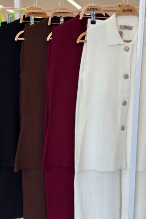 Elegant White Set With Pencil Skirt - Brand: Sobe Istanbul - Women & Kids, Baby Clothes Wholesale - Globality Store