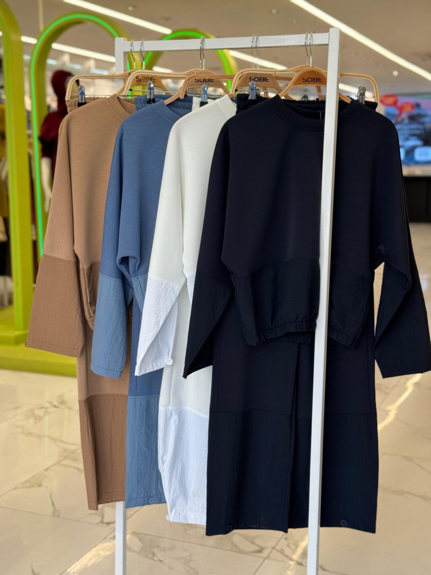 Blue Color Block Casual Sport Set - Brand: Sobe Istanbul - Women & Kids, Baby Clothes Wholesale - Globality Store