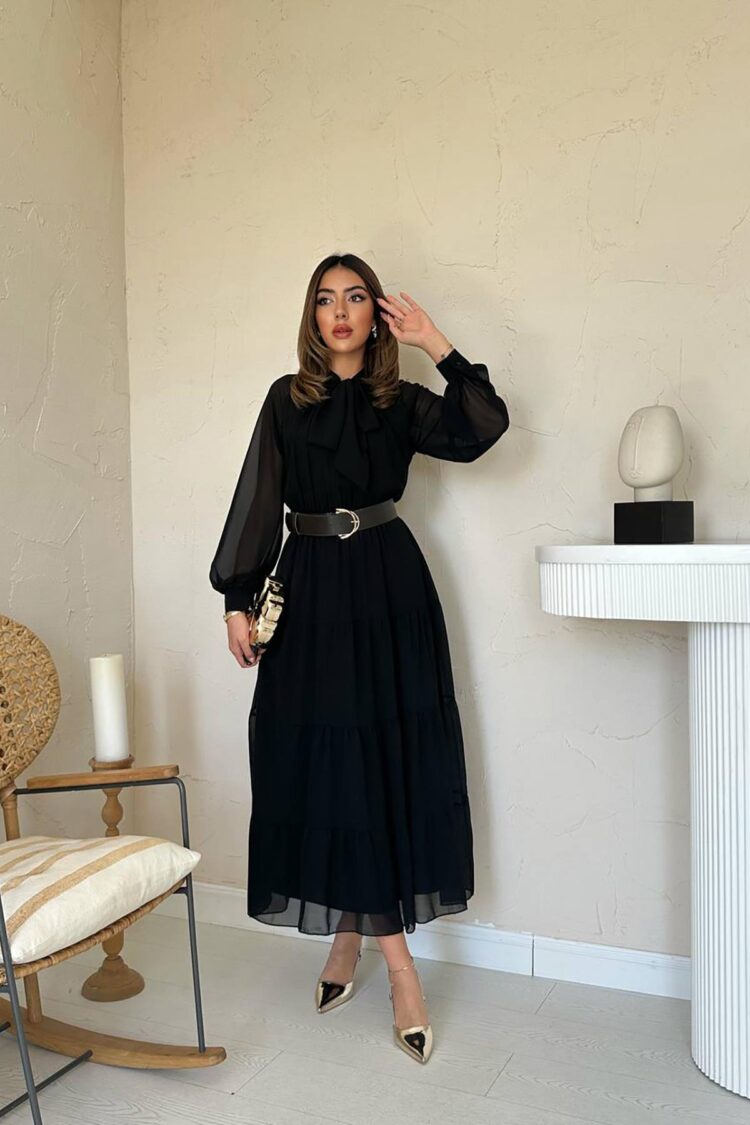 Modest Elegant Formal A-Line Maxi Dress - Brand: Elisa - Women & Kids, Baby Clothes Wholesale - Globality Store