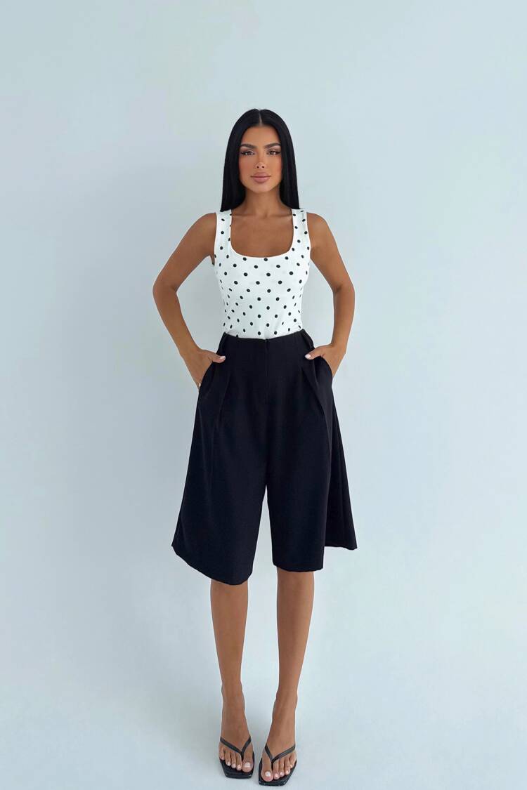 Bermuda Shorts High Waist - Brand: EYYO ATELIER - Women & Kids, Baby Clothes Wholesale - Globality Store