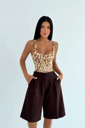 Casual Elegant Bermuda Shorts - Brand: EYYO ATELIER - Women & Kids, Baby Clothes Wholesale - Globality Store