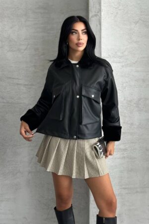 Casual Elegant Streetwear Glam Shacket Jacket - Brand: My Jest Fashion - Women & Kids, Baby Clothes Wholesale - Globality Store