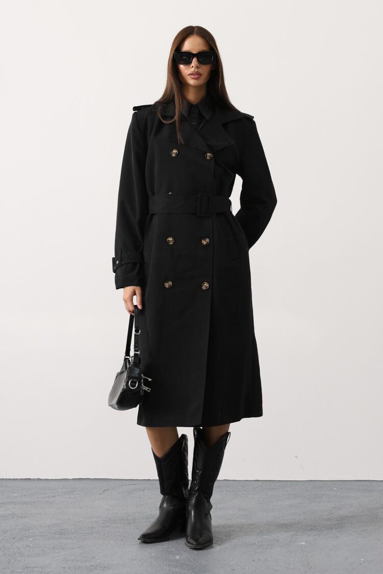 Elegant Formal Vintage Trenchcoat - Brand: Reyon - Women & Kids, Baby Clothes Wholesale - Globality Store
