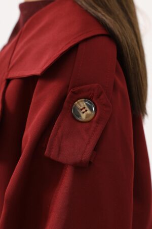 Trenchcoat Double-Breasted Elegant Coat - Brand: Reyon - Women & Kids, Baby Clothes Wholesale - Globality Store