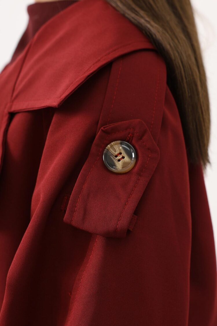 Trenchcoat Double-Breasted Elegant Coat