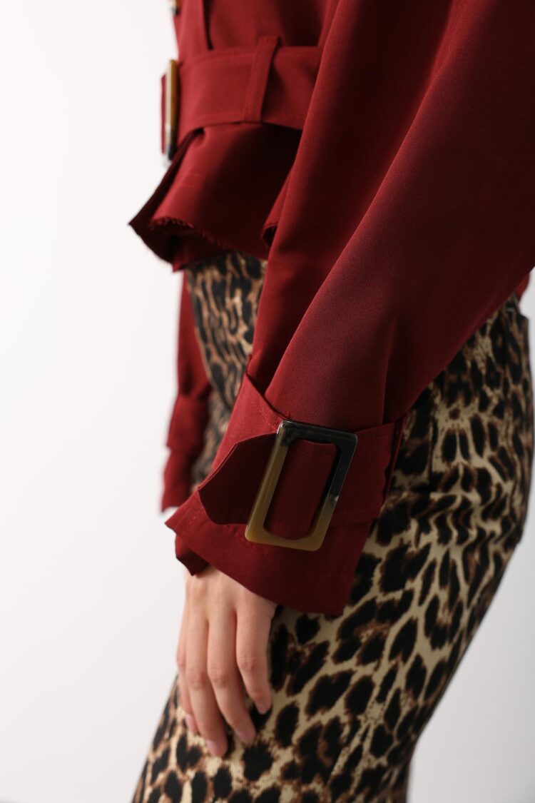 Trenchcoat Double-Breasted Elegant Coat
