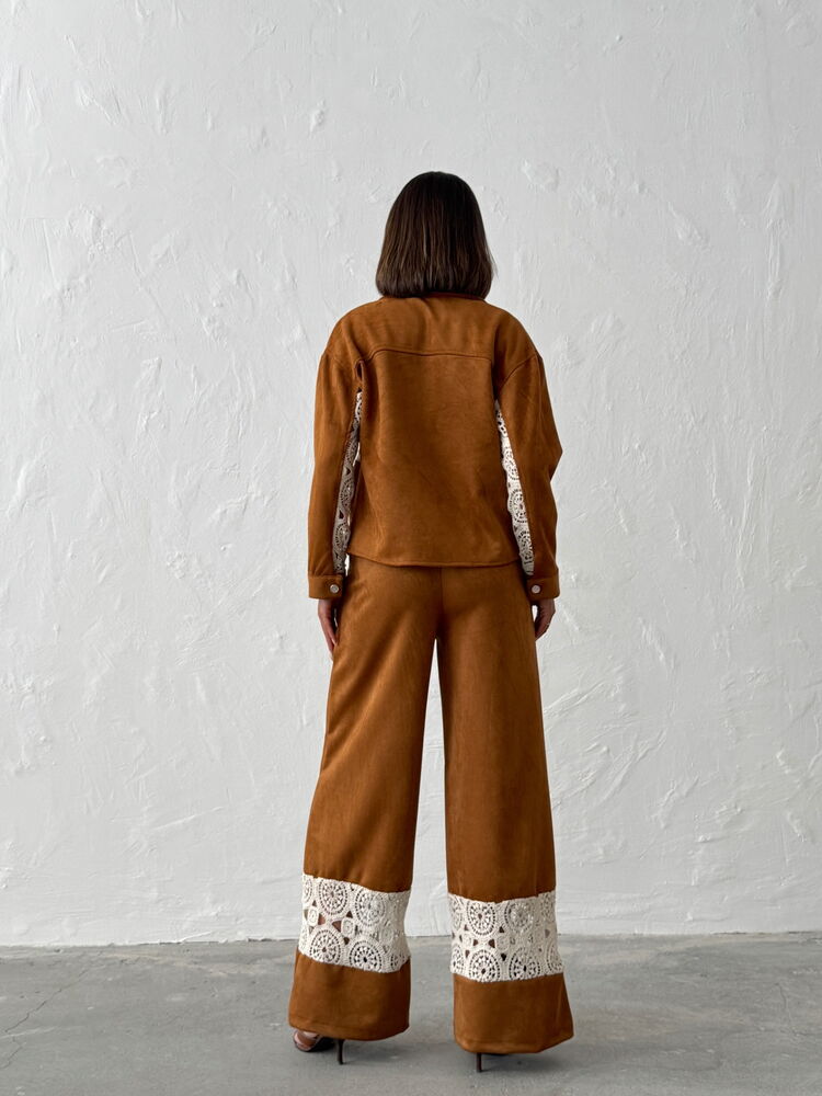 Patchwork Casual Overshirt Jacket