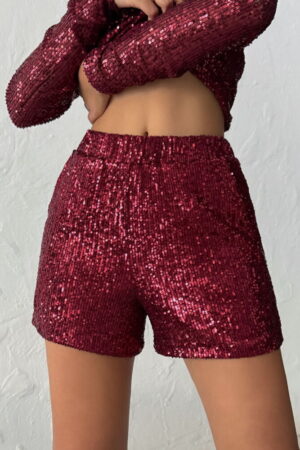 Sequined Glam Sexy Casual Bermuda Shorts - Brand: Topshow - Women & Kids, Baby Clothes Wholesale - Globality Store