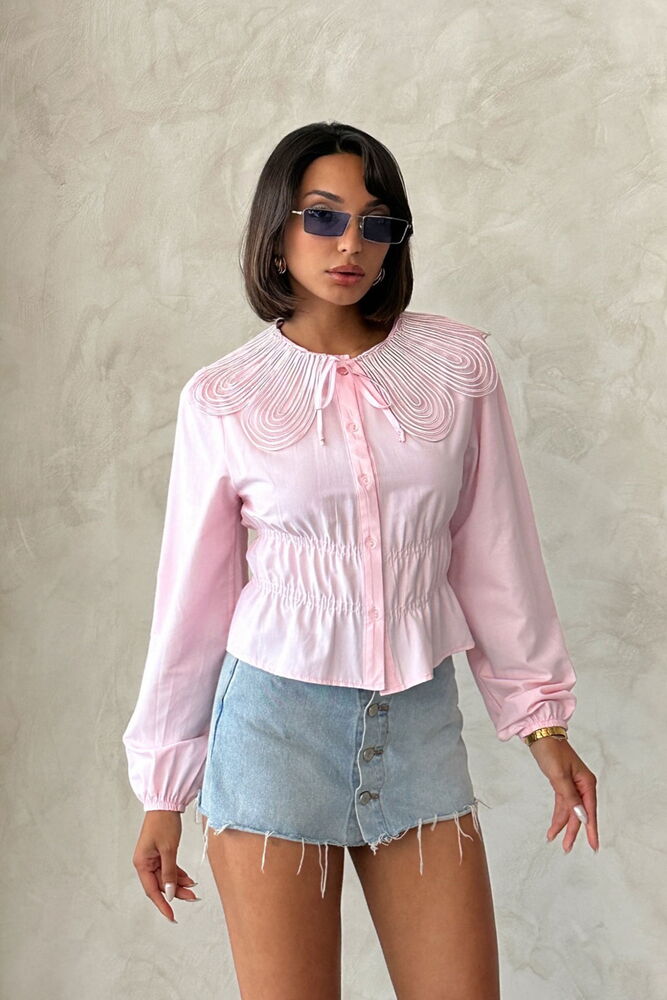 Blouse - Casual Cute Preppy Elegant Style - Brand: Topshow - Women & Kids, Baby Clothes Wholesale - Globality Store