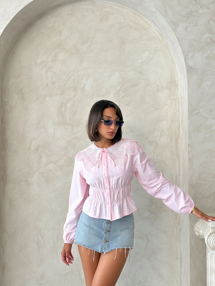 Blouse - Casual Cute Preppy Elegant Style