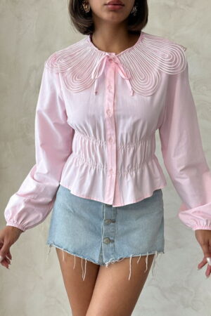 Blouse - Casual Cute Preppy Elegant Style - Brand: Topshow - Women & Kids, Baby Clothes Wholesale - Globality Store