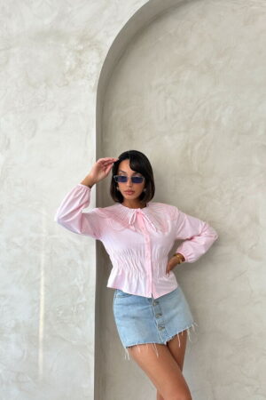 Blouse - Casual Cute Preppy Elegant Style - Brand: Topshow - Women & Kids, Baby Clothes Wholesale - Globality Store