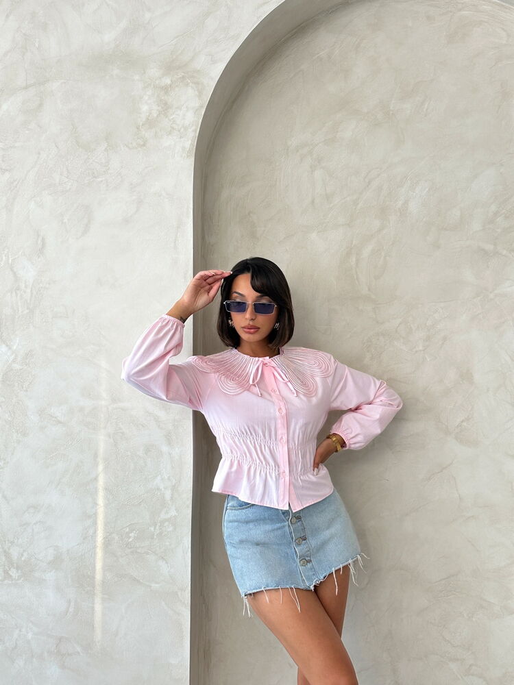 Blouse - Casual Cute Preppy Elegant Style