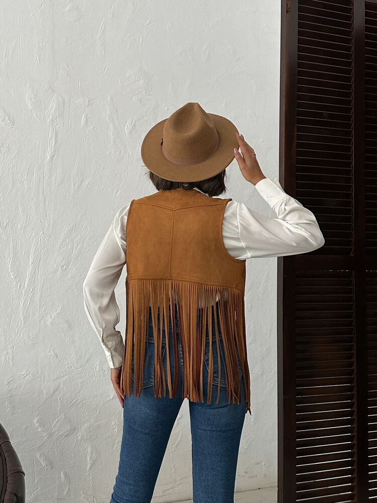 Western Casual Boho Vest