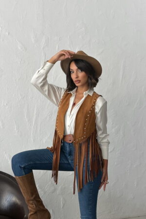 Western Casual Boho Vest - Brand: Topshow - Women & Kids, Baby Clothes Wholesale - Globality Store
