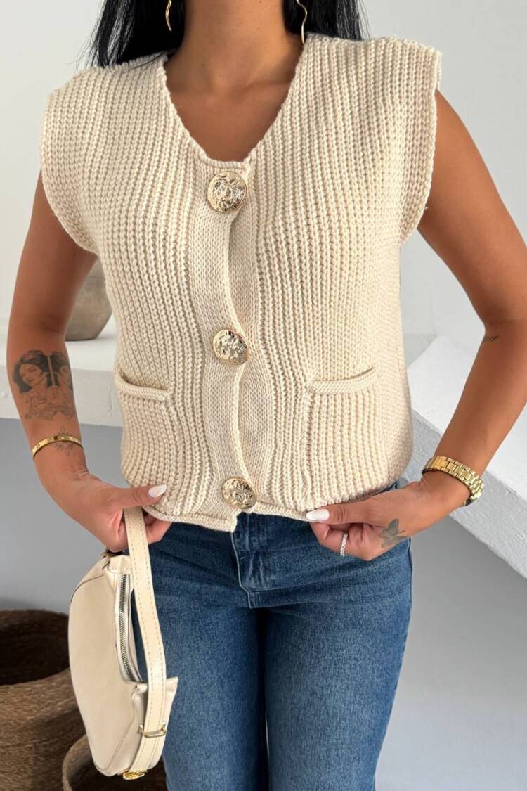 Casual Preppy Vintage Retro Cardigan