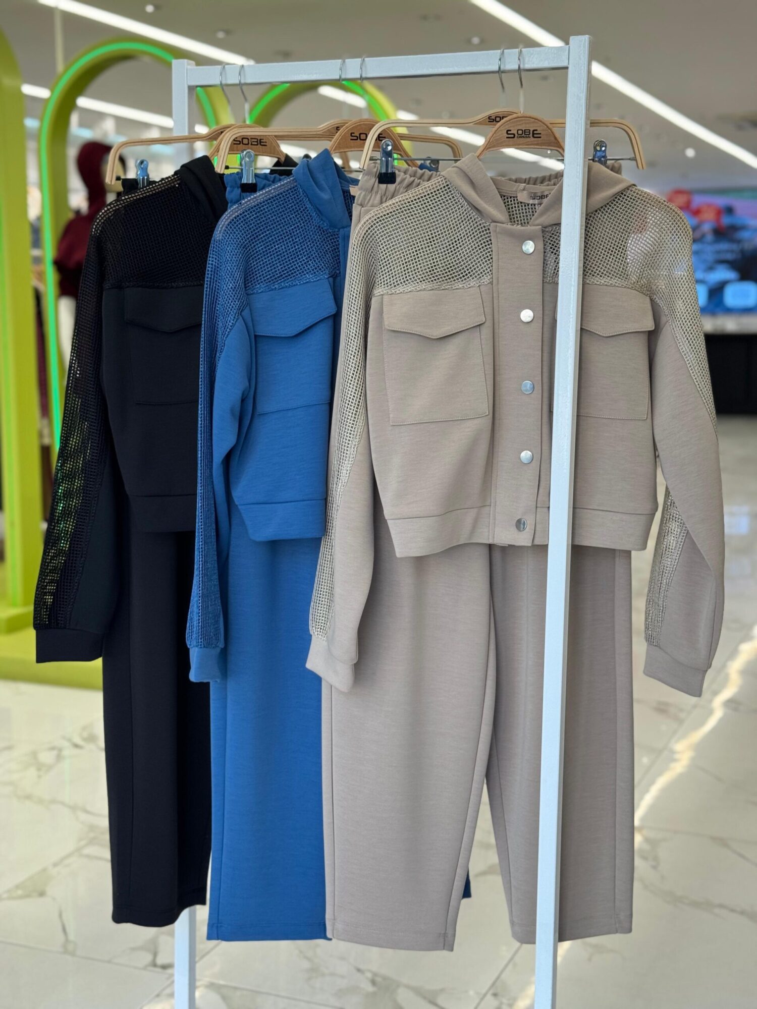 Beige Casual Sport Set - Brand: Sobe Istanbul - Women & Kids, Baby Clothes Wholesale - Globality Store