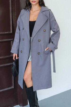 Elegant Trenchcoat - Brand: Mode Roy - Women & Kids, Baby Clothes Wholesale - Globality Store
