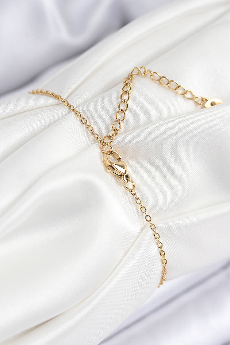 316l Steel Evil Eye Bead Model Gold Color Women Bracelet