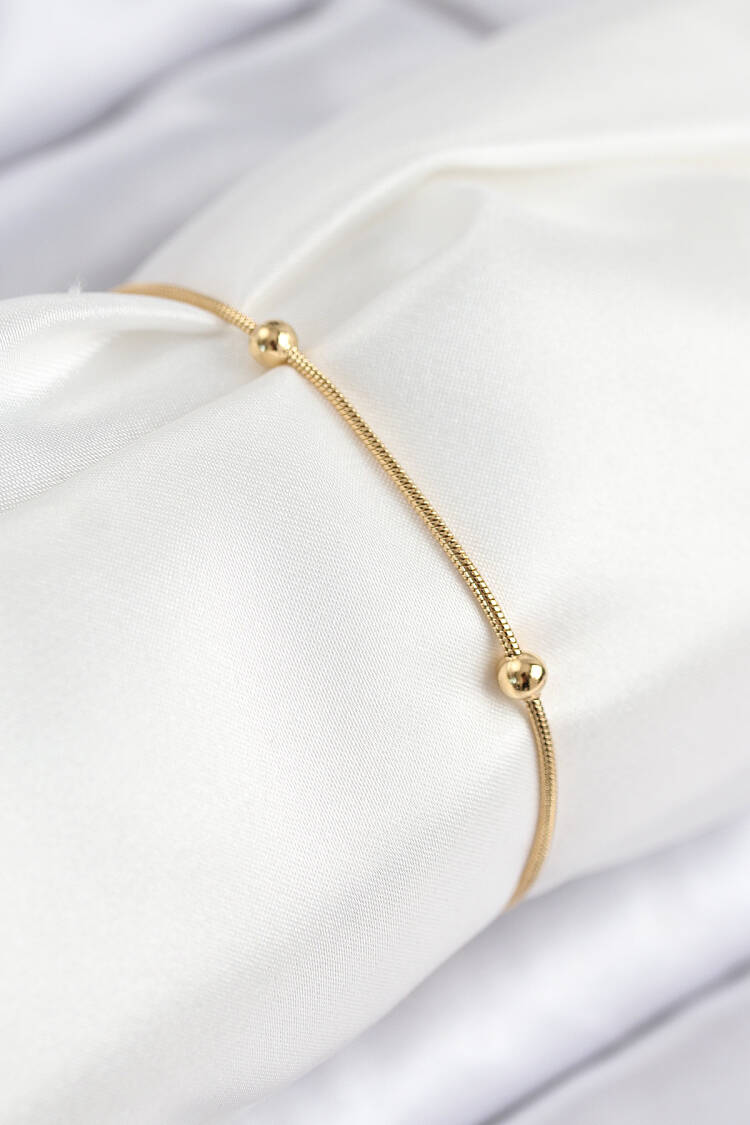 316l Steel Heel Model Gold Color Women's Bracelet - Brand: Ebijuteri - Women & Kids, Baby Clothes Wholesale - Globality Store