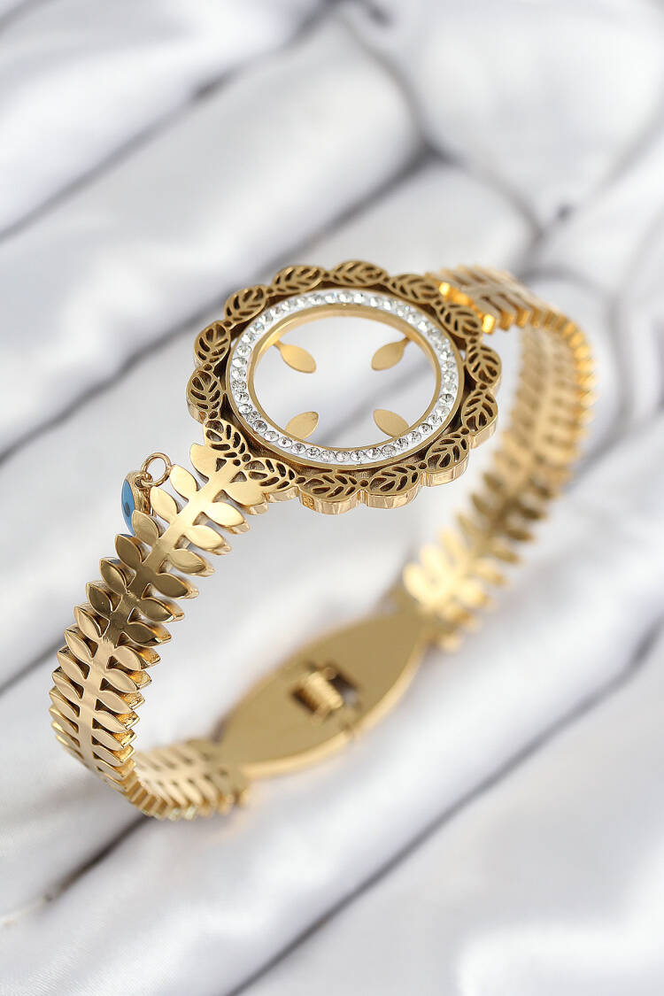316l Steel Zircon Stone Quarter Pluggable Gold Color Clamp - Brand: Ebijuteri - Women & Kids, Baby Clothes Wholesale - Globality Store