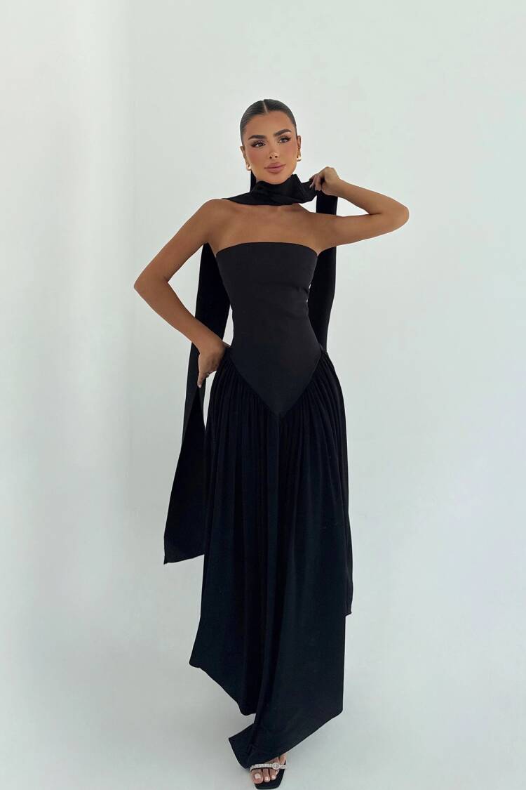 Elegant Strapless Slip Dress - Brand: EYYO ATELIER - Women & Kids, Baby Clothes Wholesale - Globality Store