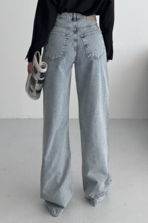 Mom Jeans High Waist Wide Leg Buttoned - Brand: XLove - Women & Kids, Baby Clothes Wholesale - Globality Store